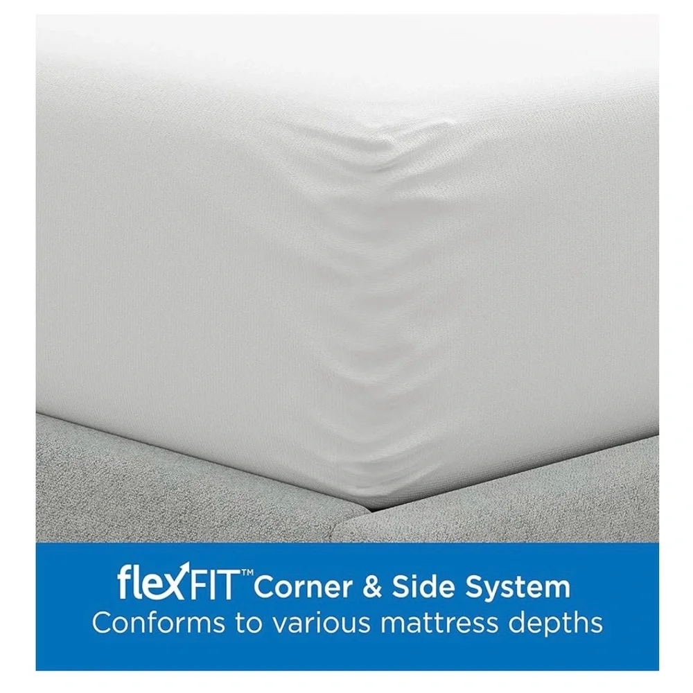 NEW Allerease Zippered Mattress Protector - Picture 2 of 5